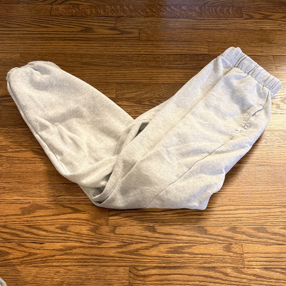 John Galt Light Gray Casual Sweatpants One Size